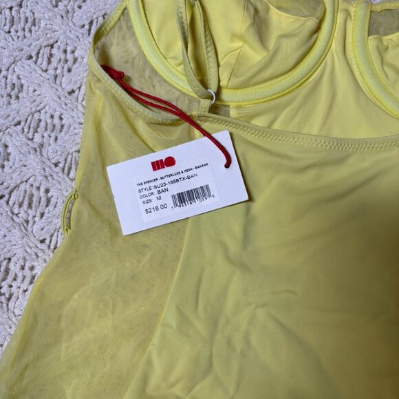 Swim The Spencer Banana Yellow One-Piece Swimsuit – Women’s M NWT - Picture 6 of 6